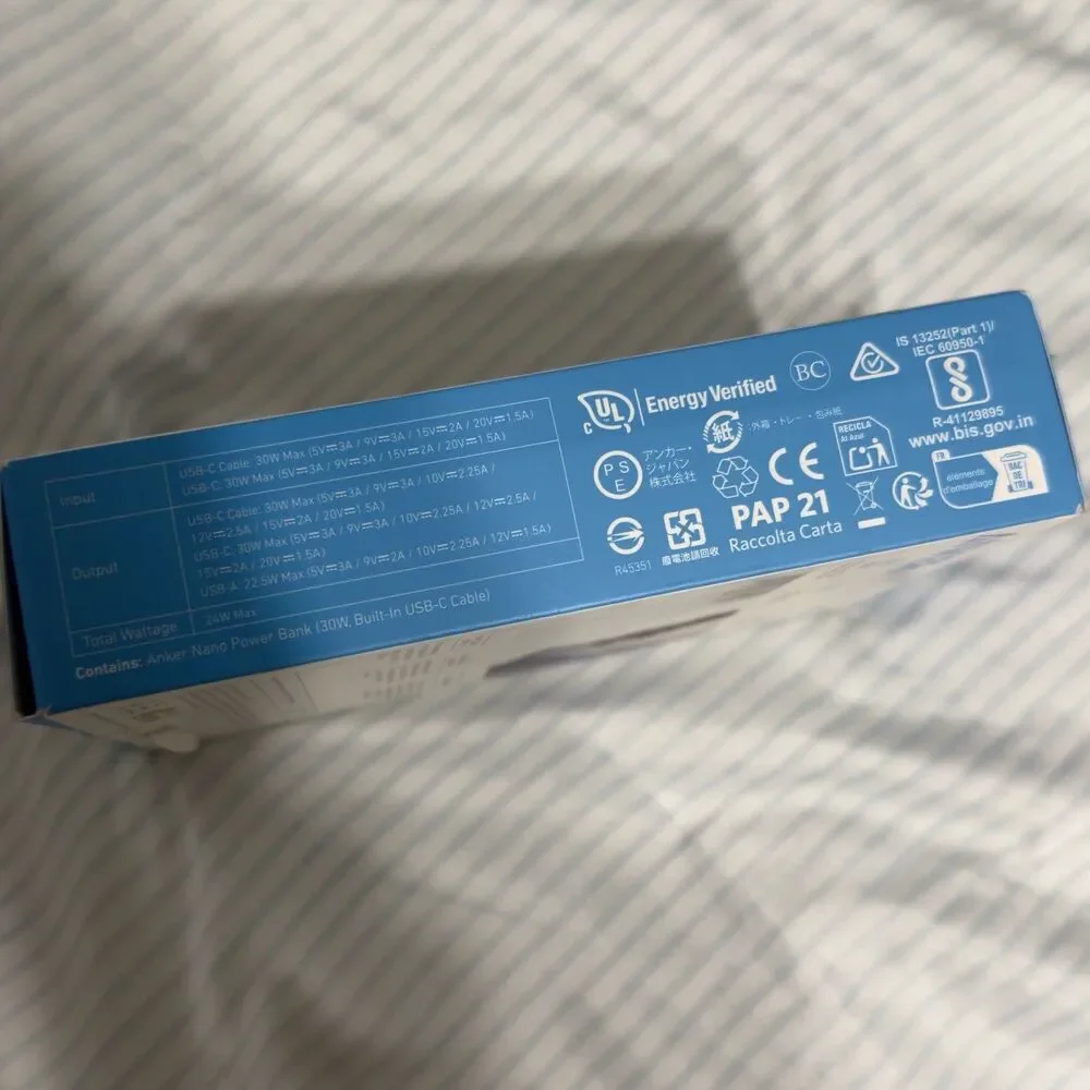 Anker nano power